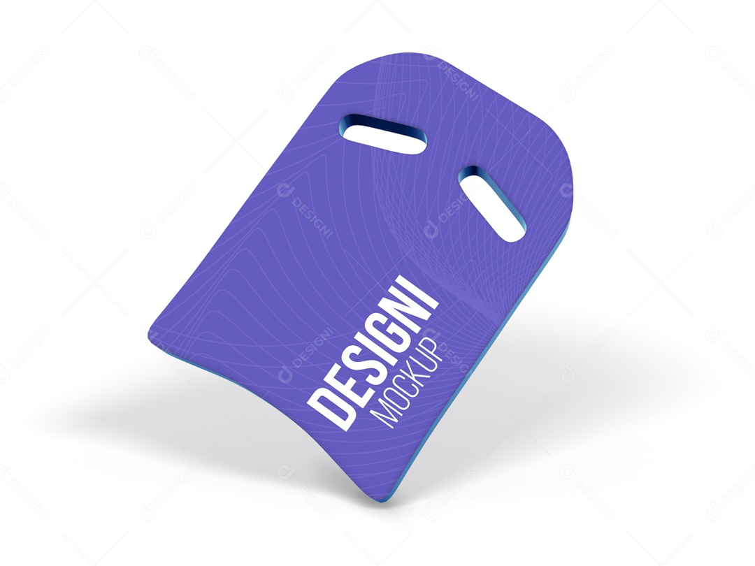 Mockup Prancha Roxa 3D PSD