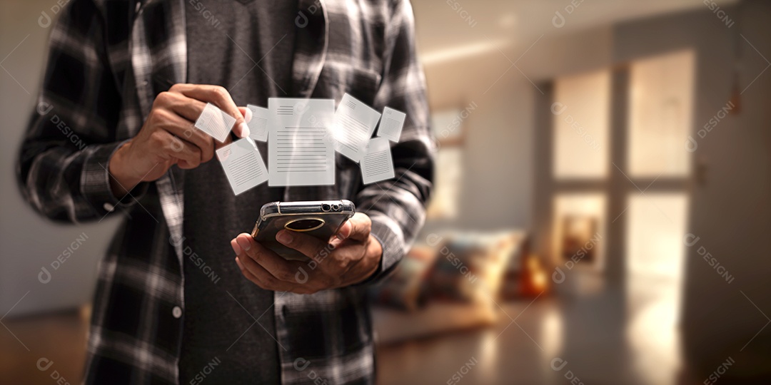 Documento digital on-line Assinatura eletrônica, gerenciamento de documentos