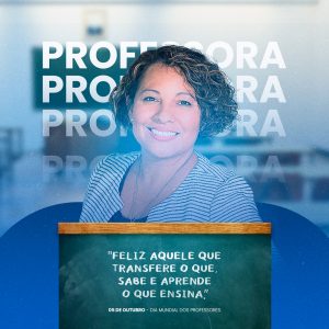 Social Media Dia Mundial dos Professores 05 de Outubro PSD Editável