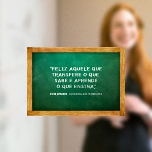 Social Media Dia Mundial dos Professores 05 de Outubro PSD Editável