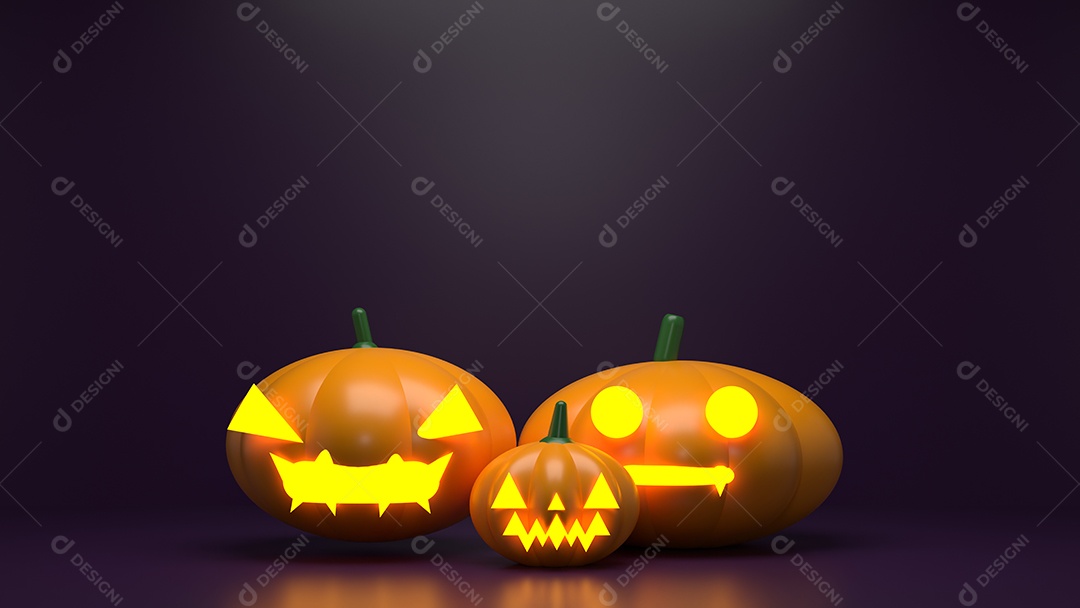 Cenário de Halloween