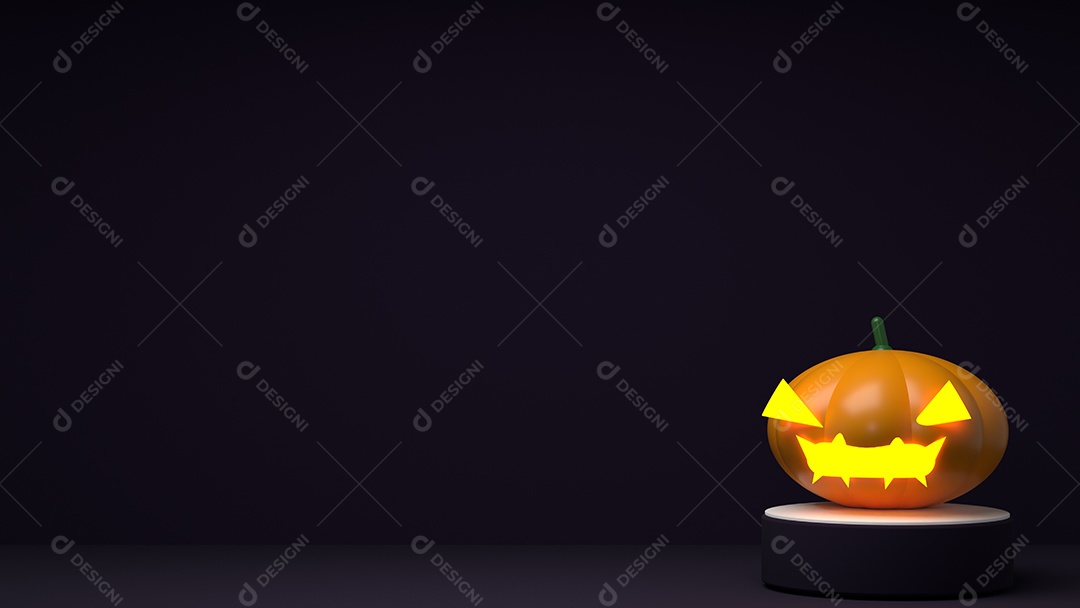 Cenário de Halloween