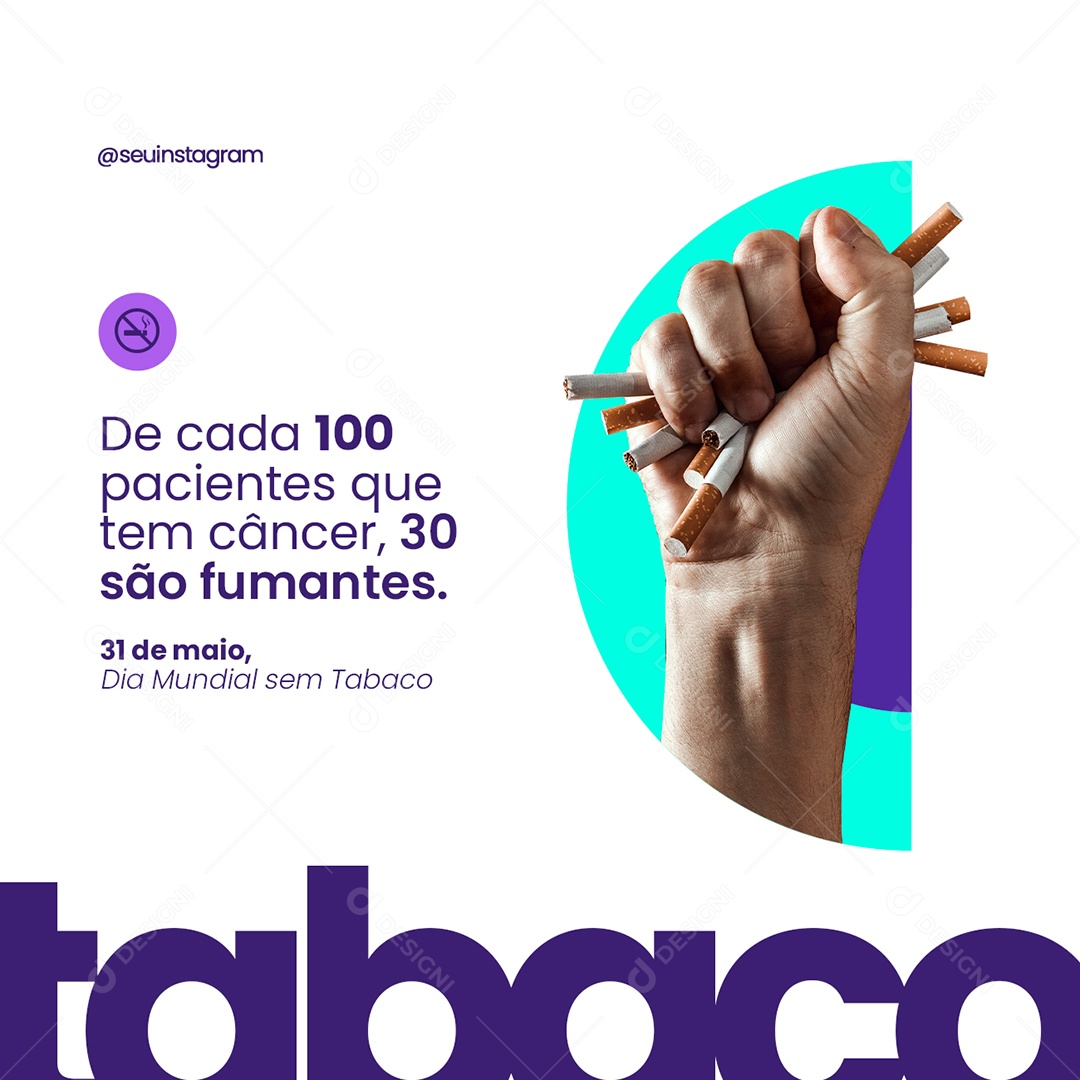 Social Media Clínica Médica De Cada 100 Pacientes PSD Editável