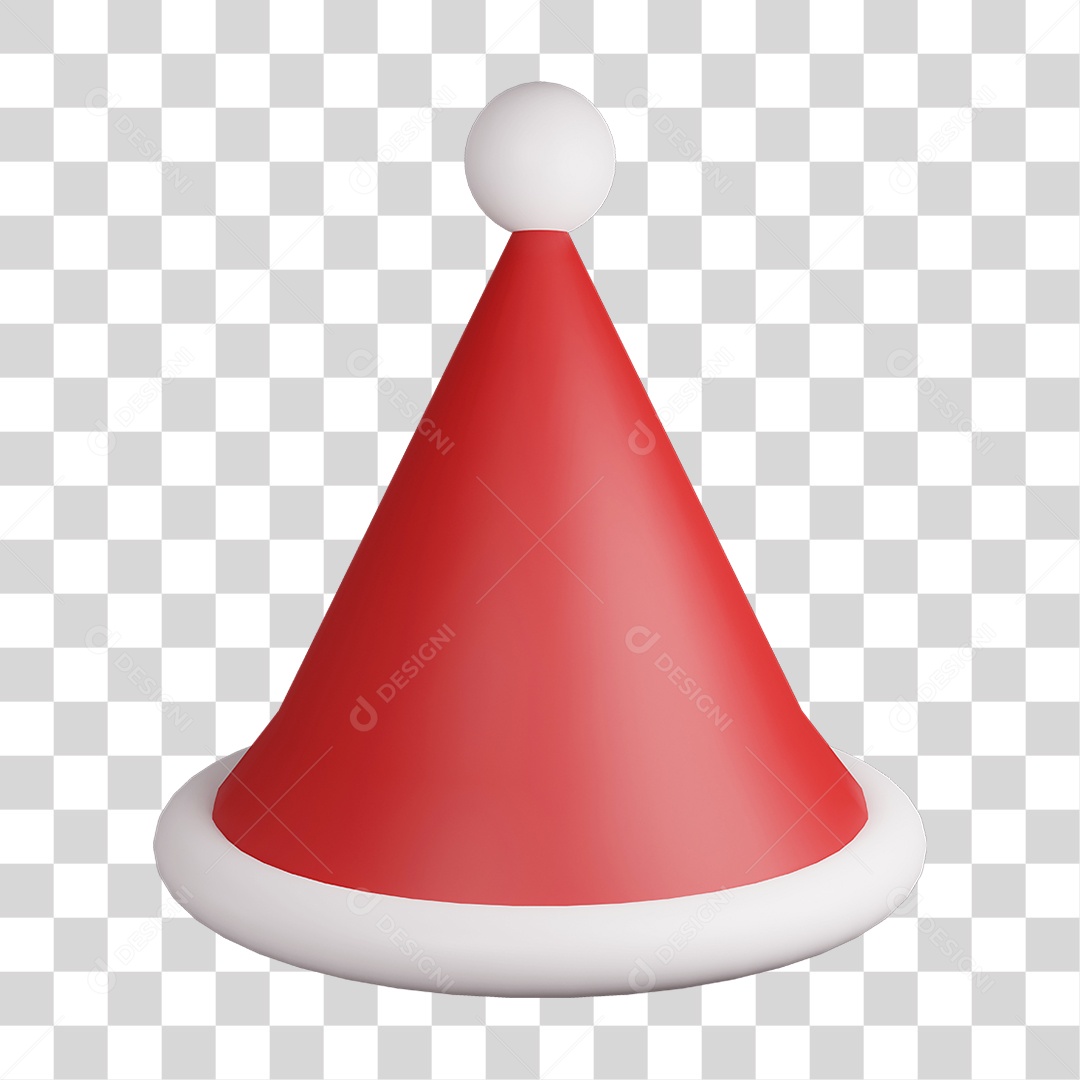 Chapéu de Natal PNG Transparente