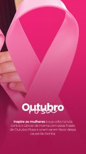 Outubro Rosa Prevenção Ao Câncer De Mama Faça o Auto Exame Social Media PSD Editável