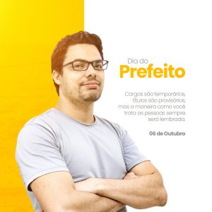 Dia do Prefeito Municipal Social Media PSD Editável