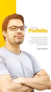 Story Dia do Prefeito Municipal Social Media PSD Editável