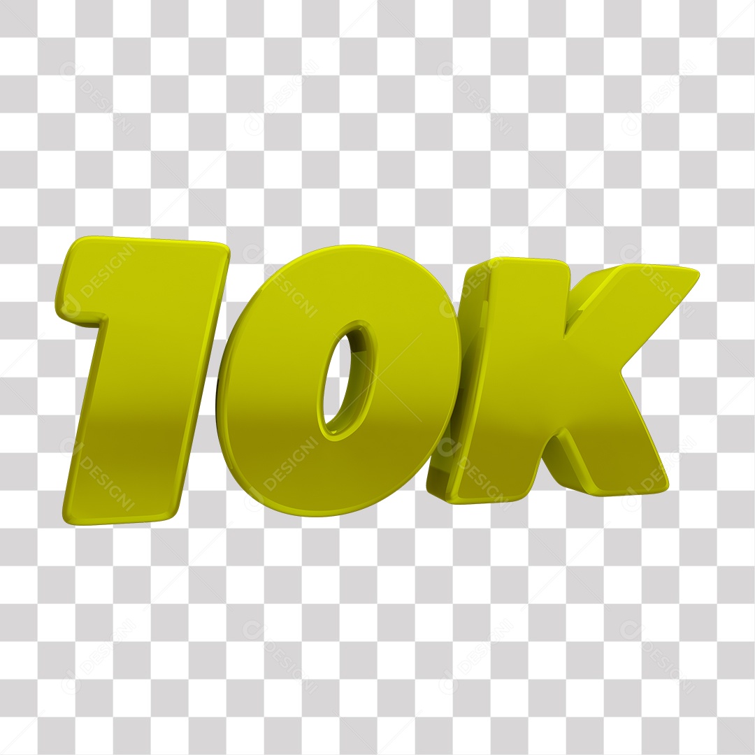 Elemento 3D Para Composição 10K Mil PNG Transparente