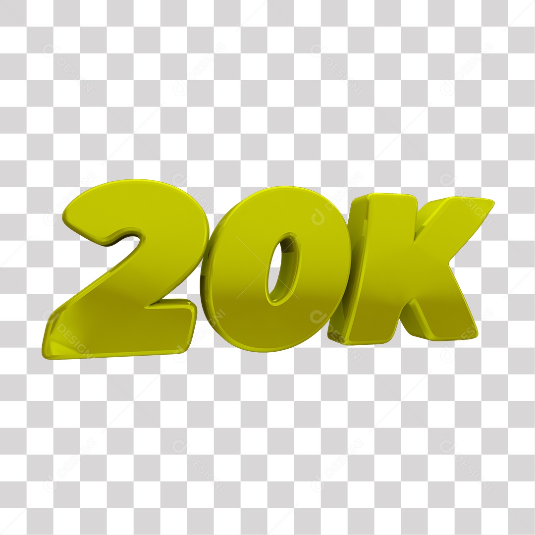 Elemento 3D Para Composição 20K Mil PNG Transparente