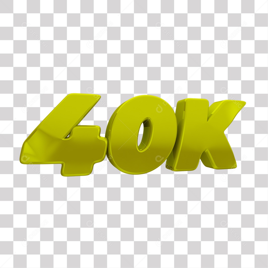 Elemento 3D Para Composição 40K Mil PNG Transparente
