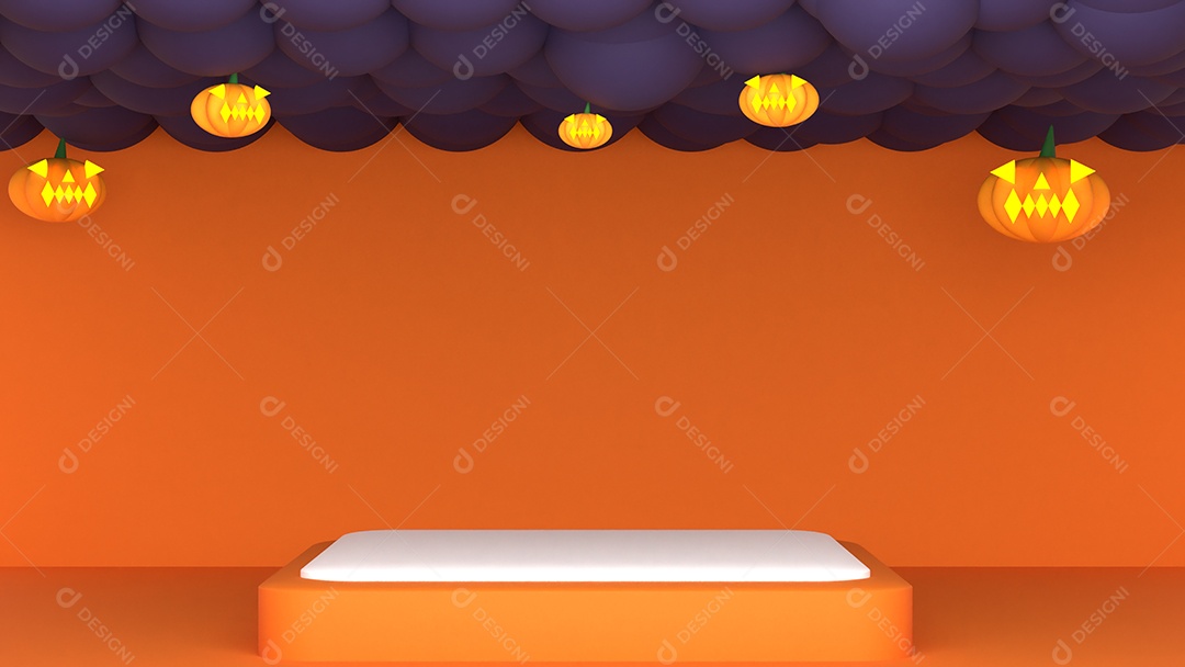 Cenário de Halloween