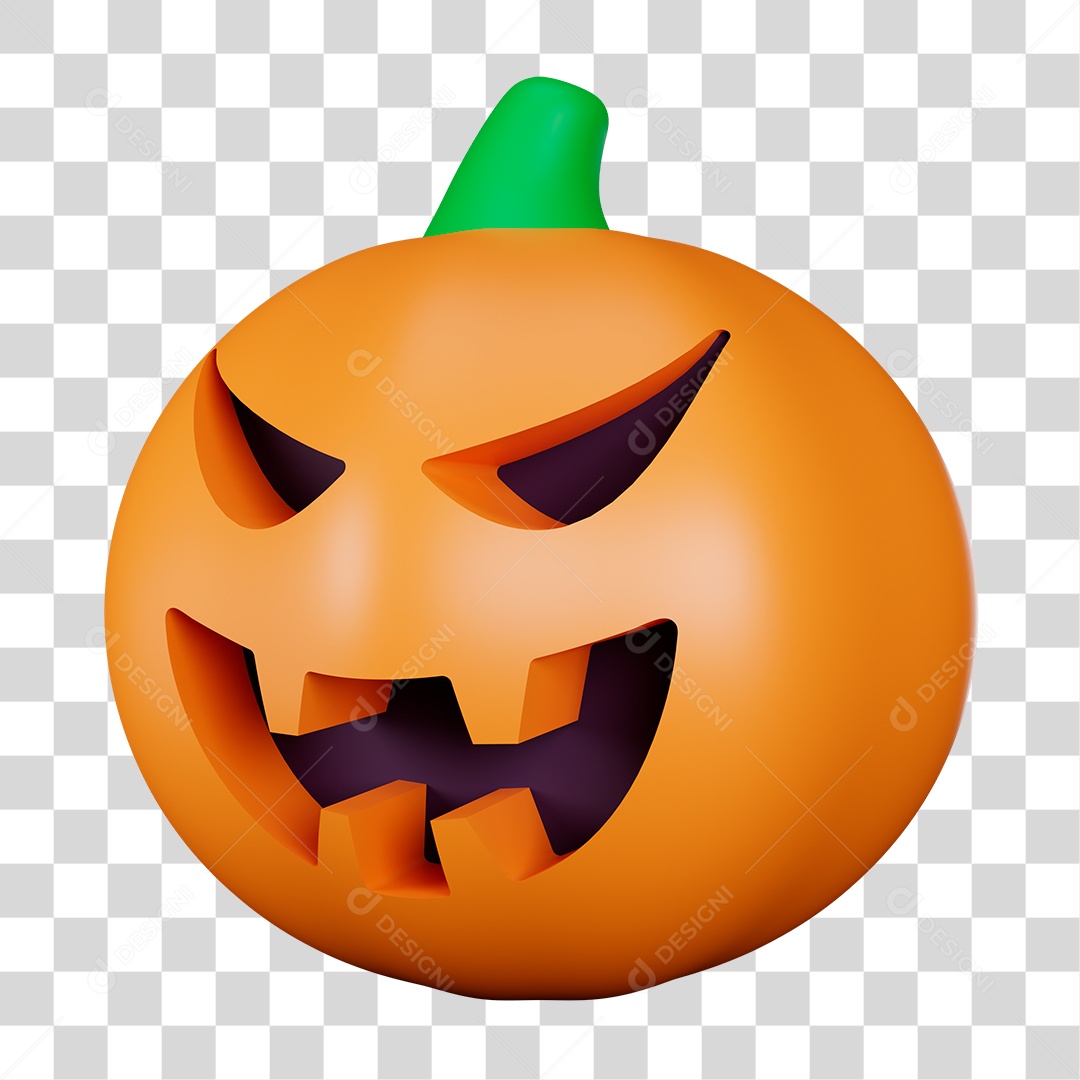 Abobora de Halloween  PNG Transparente