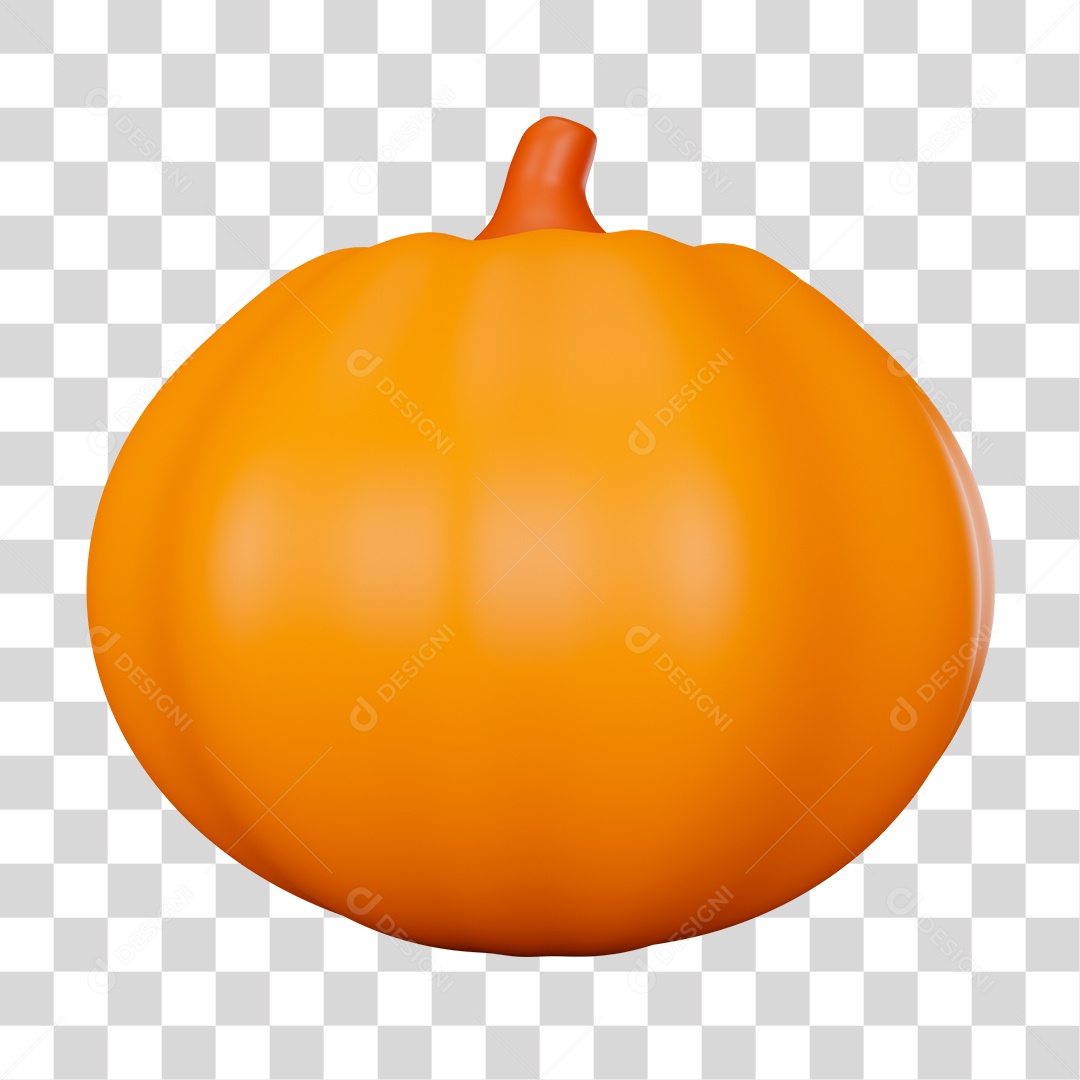 Abobora Madura PNG Transparente