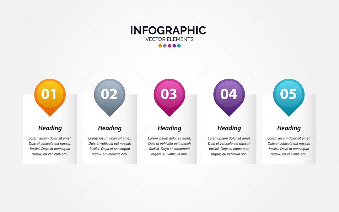 Infográfico Ilustração Vetor EPS