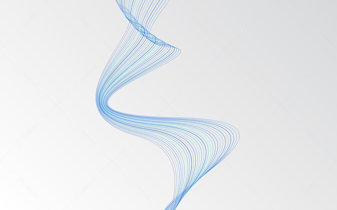 Background Ondulado Ilustração Vetor EPS