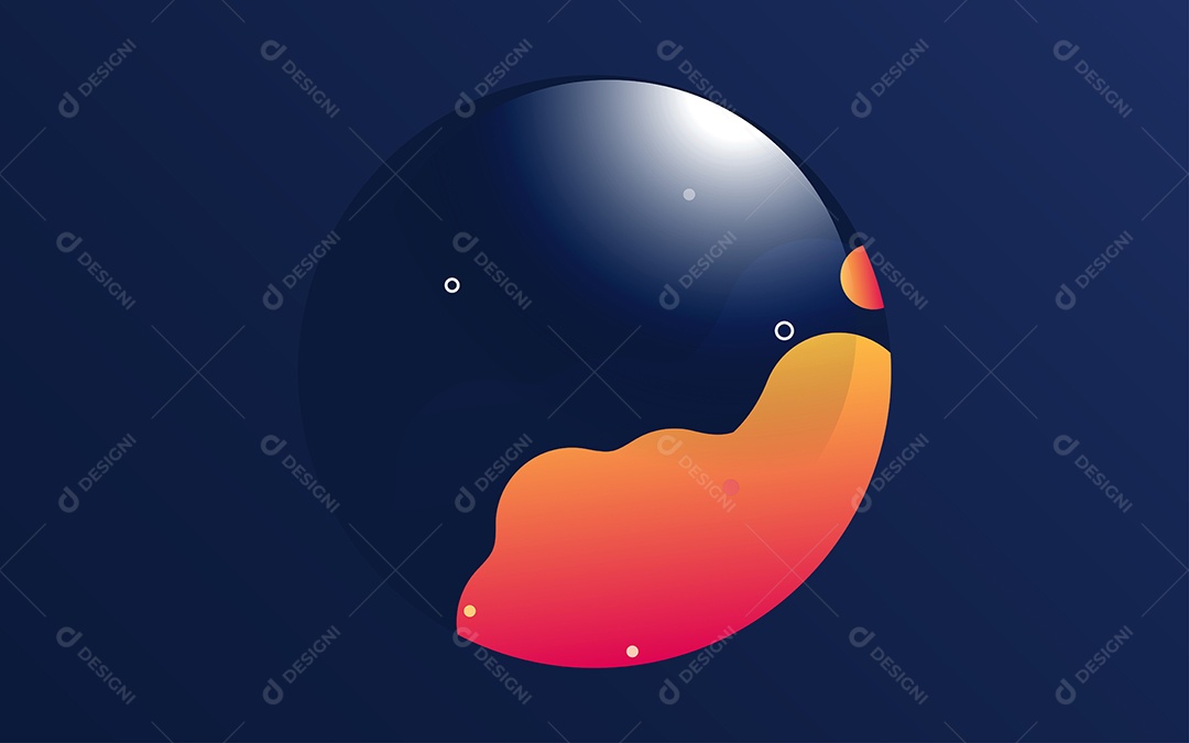 Background Fluido Ilustração Vetor EPS