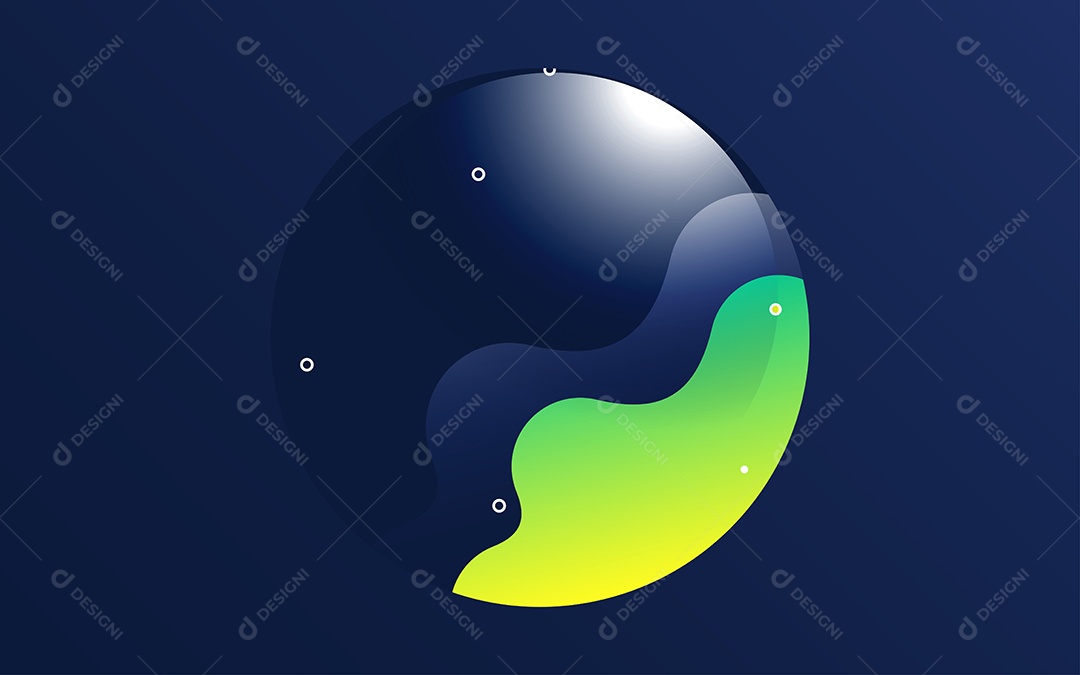 Background Fluido Ilustração Vetor EPS