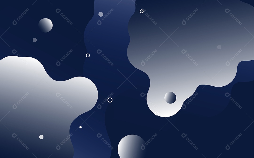 Background Fluido Ilustração Vetor EPS