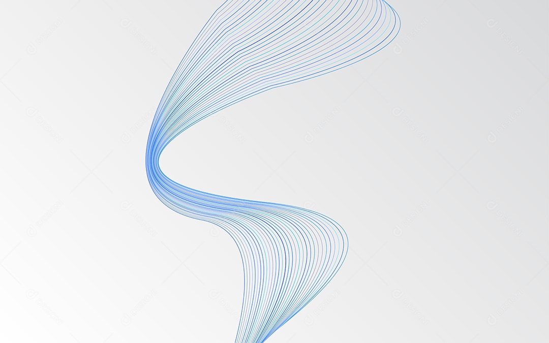 Background Ondulado Ilustração Vetor EPS