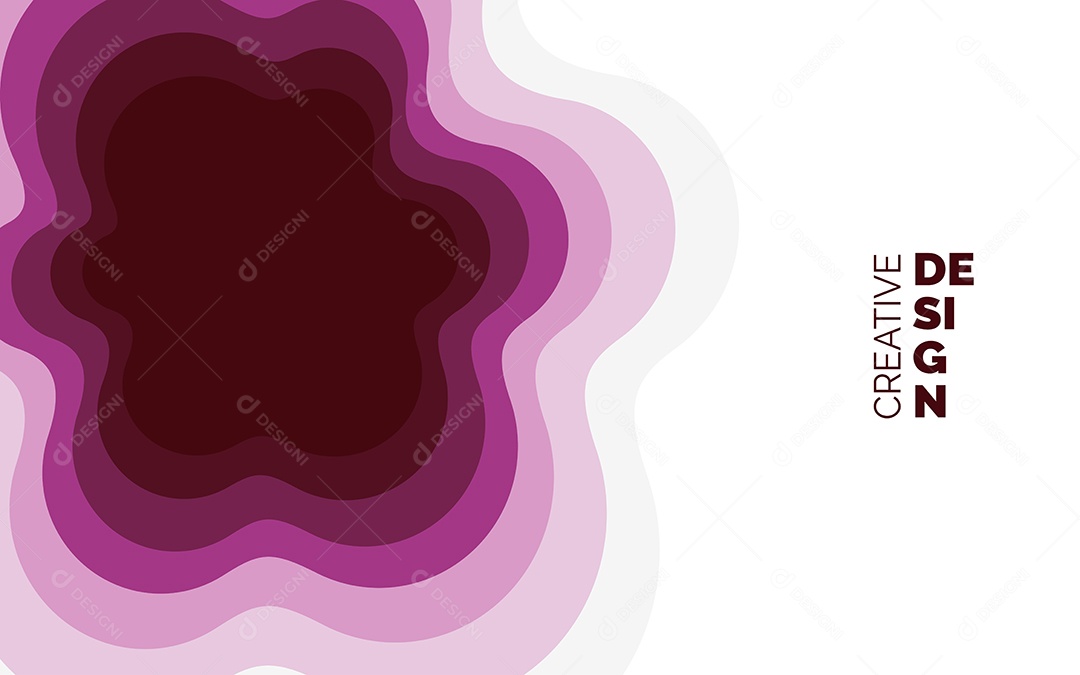 Background Fluido Ilustração Vetor EPS