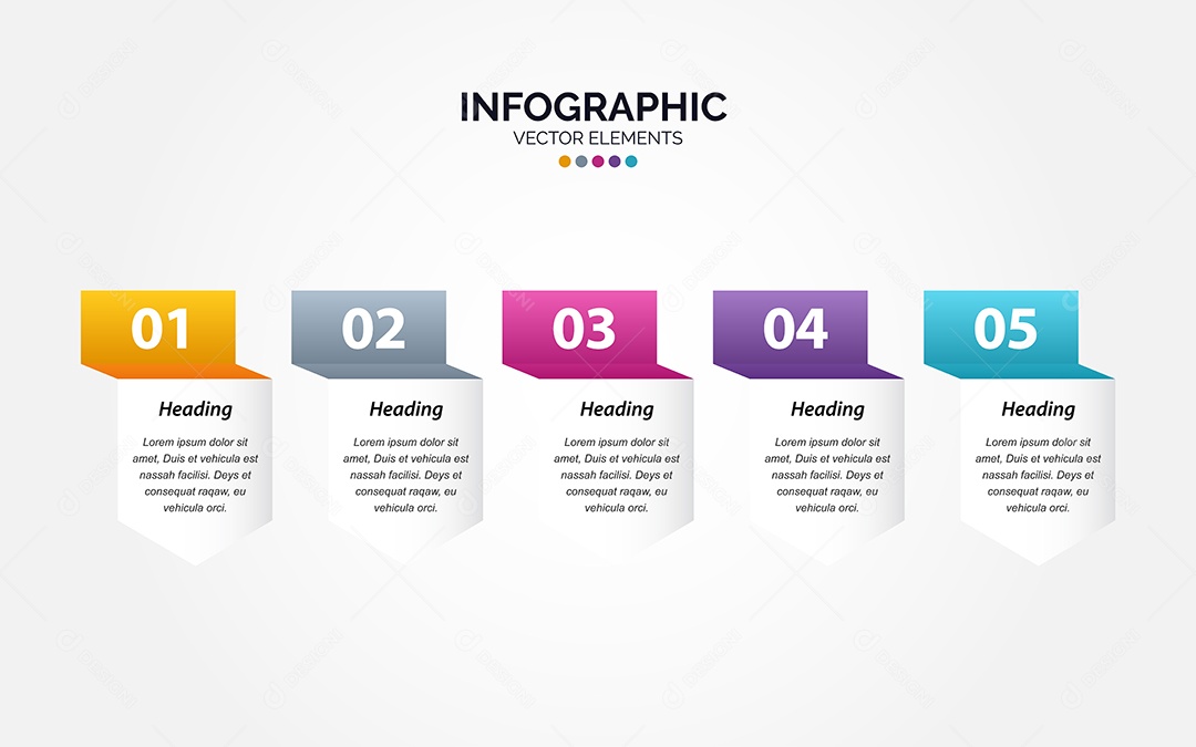 Infográfico Ilustração Vetor EPS
