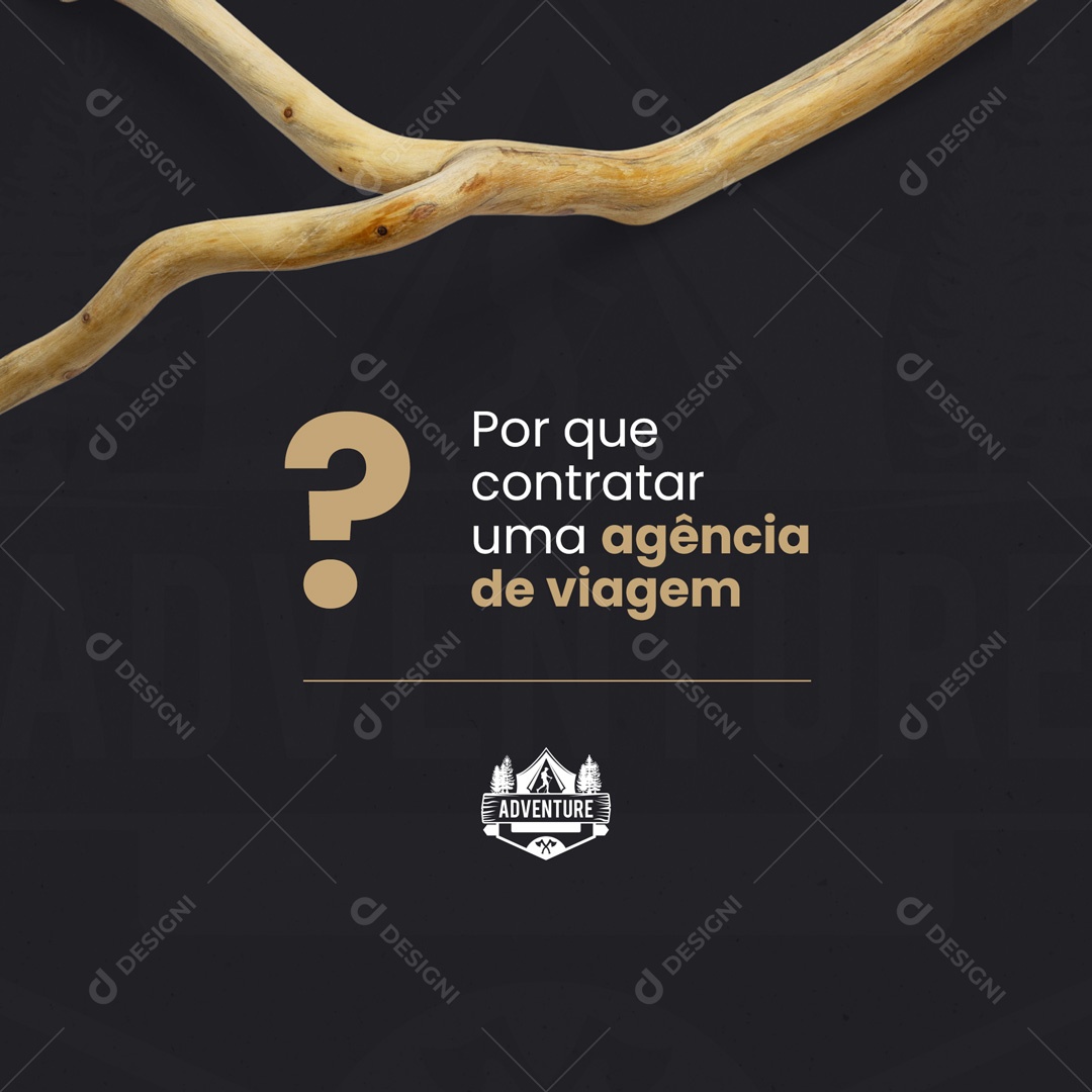 Agência de Viagens e Turismo Social Media PSD Editável