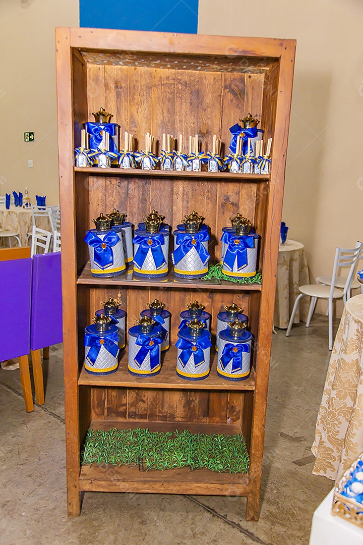 Mesa de doces comida aniversario festa