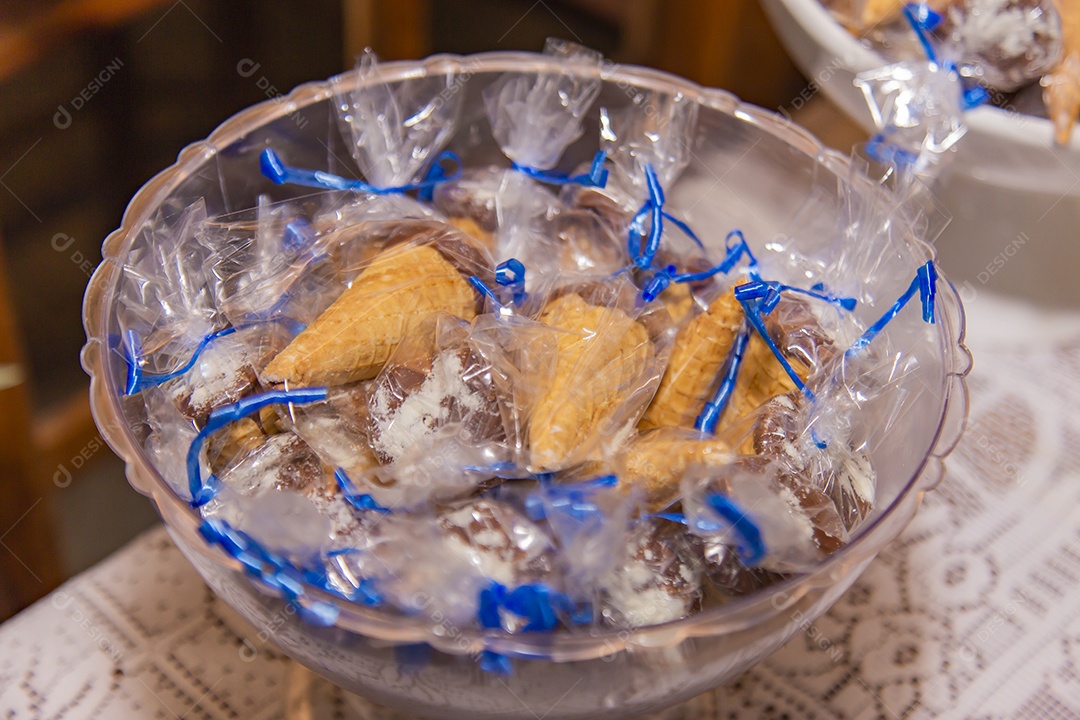 Mesa de doces comida aniversario festa