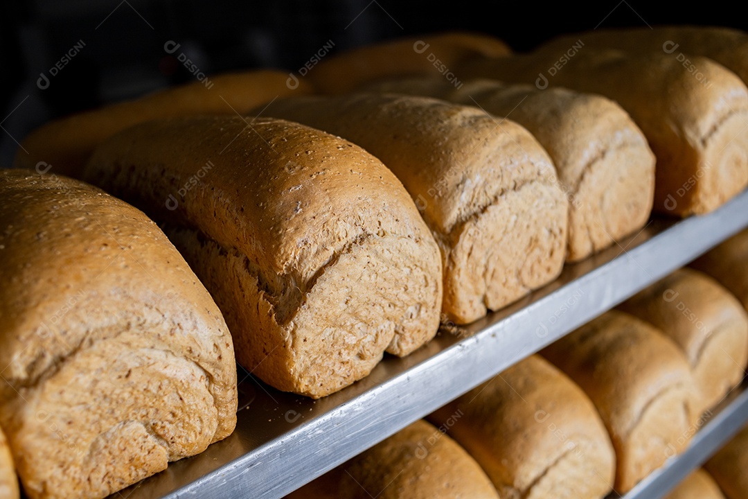 Preparação de pães de forma