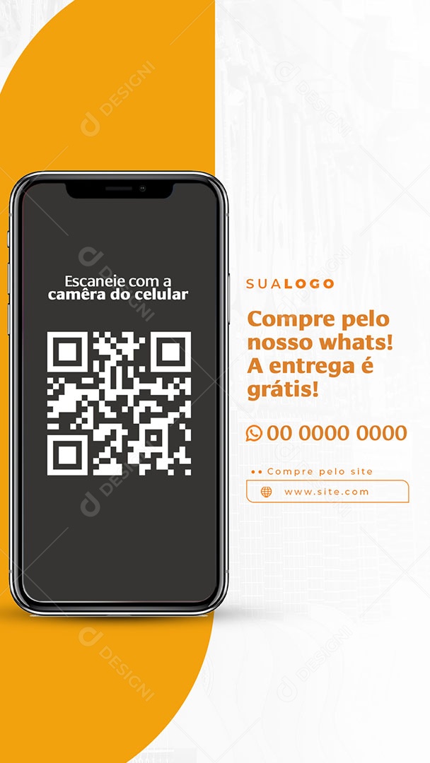 Story Loja de Instrumentos Musicais Compre Pelo nosso Whats Social Media PSD Editável