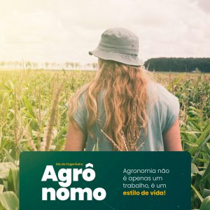 Dia do Engenheiro Agrônomo 12 de Outubro Agronomia Agro Agricultura Social Media PSD Editável