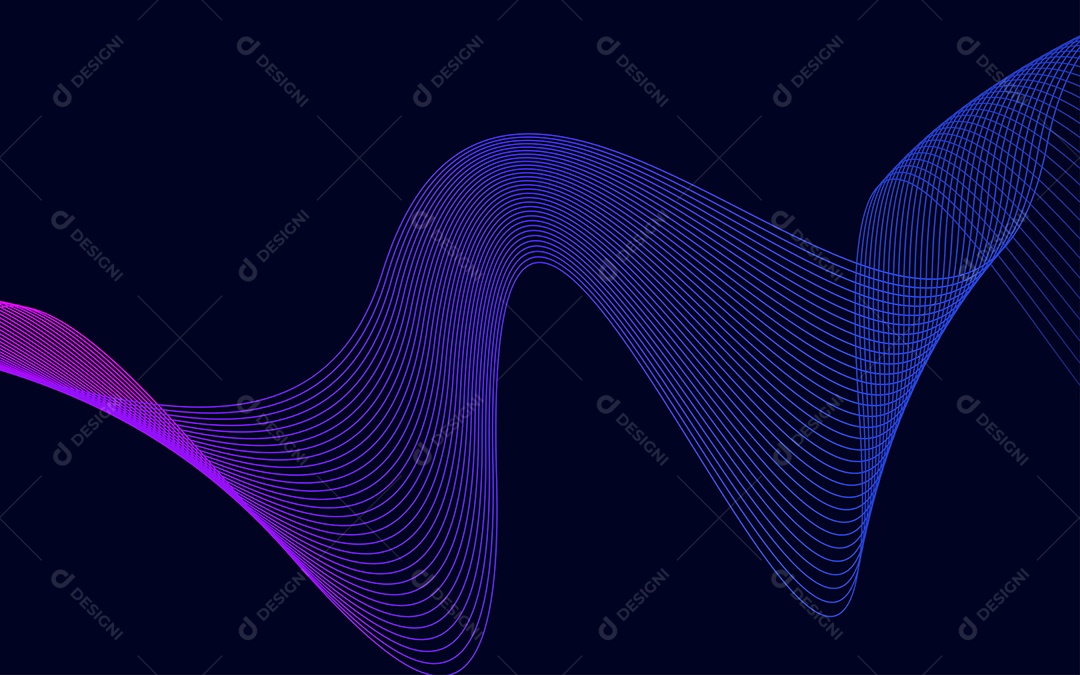 Conjunto de Padrões Geométricos de Linhas Vetor EPS