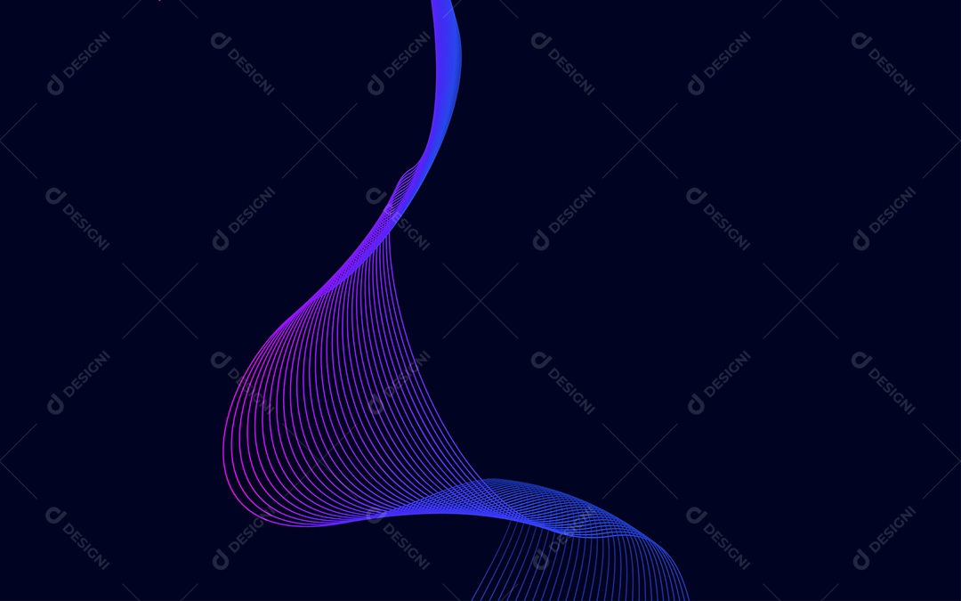 Conjunto de Padrões Geométricos de Linhas Vetor EPS