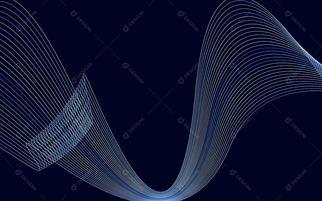 Conjunto de Padrões Geométricos de Linhas Vetor EPS