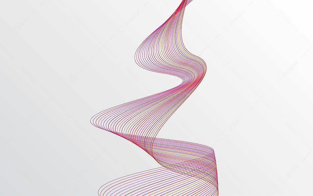 Conjunto de Padrões Geométricos de Linhas Vetor EPS