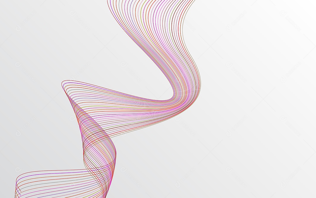 Conjunto de Padrões Geométricos de Linhas Vetor EPS