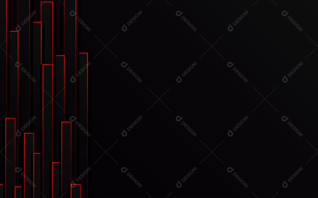 Conjunto de Padrões Geométricos de Linhas Vetor EPS