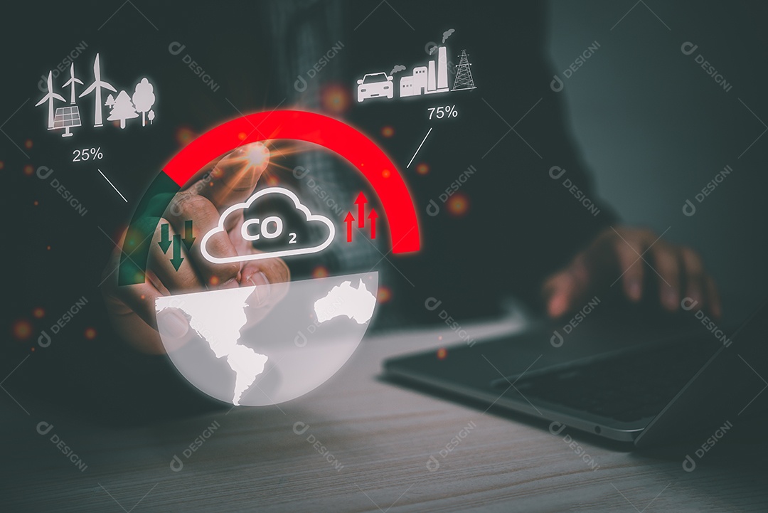 Sustentável neutro proteger net zero amigável mudança de emissão carbono salvar alvo clima renovável futuro.
