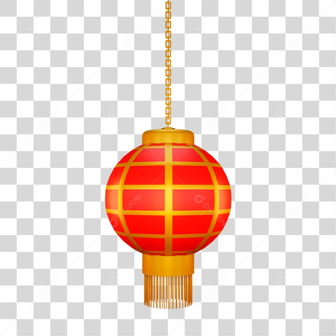 Objeto 3D da Cultura Chinesa PNG Transparente