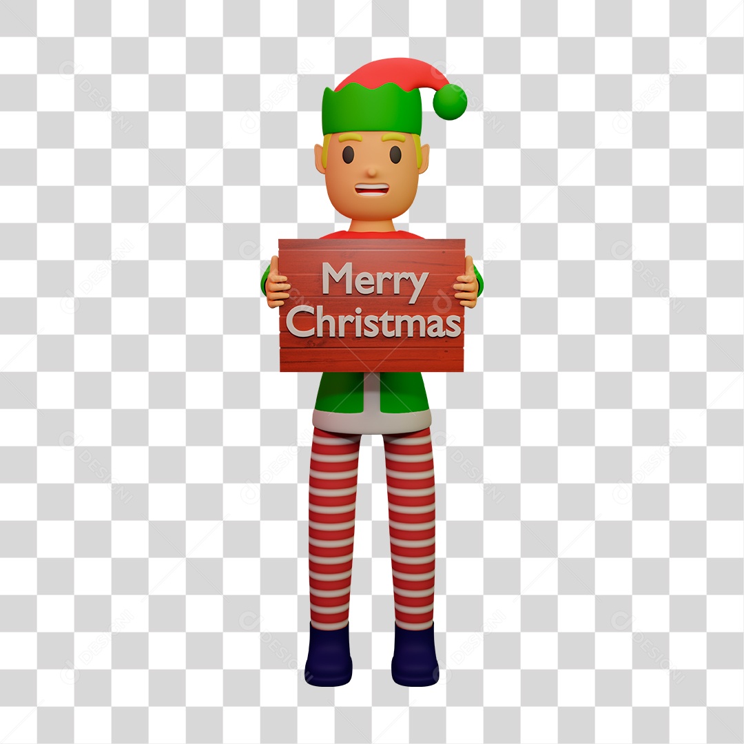 Leprechaun 3D Element Transparent PNG