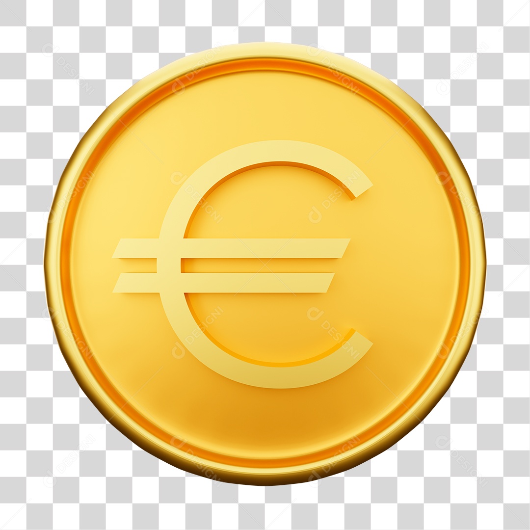 Criptomoeda Elemento 3D PNG Transparente