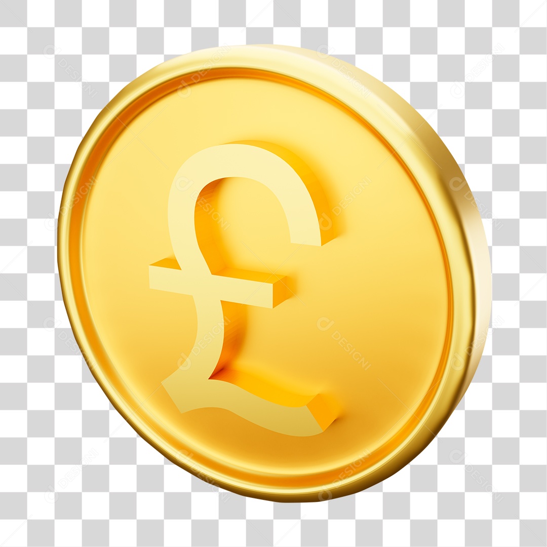 Criptomoeda Elemento 3D PNG Transparente