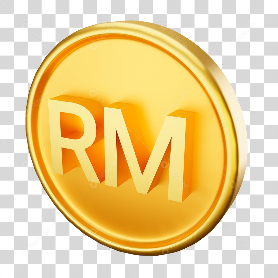 Criptomoeda Elemento 3D PNG Transparente