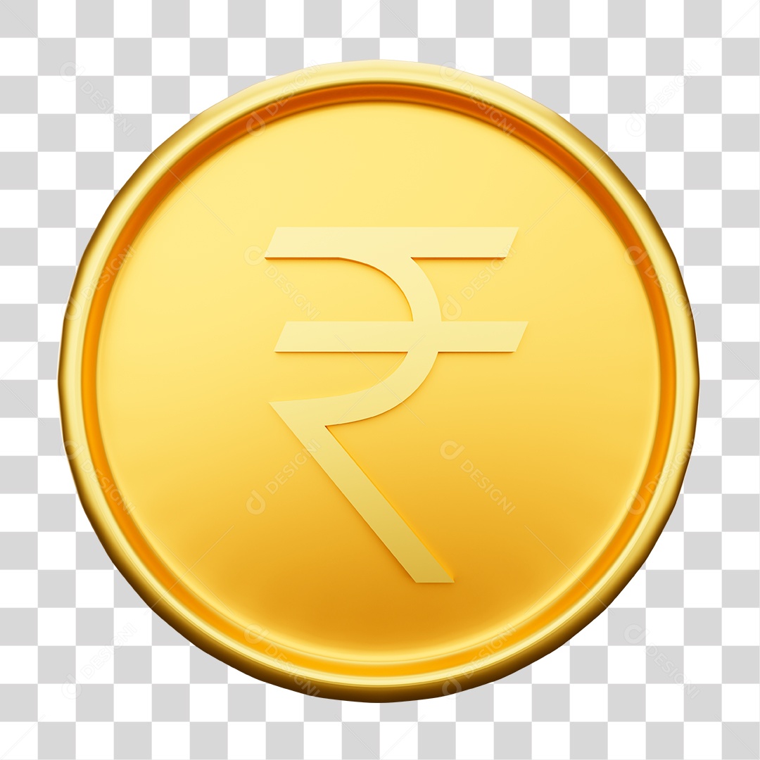 Criptomoeda Elemento 3D PNG Transparente