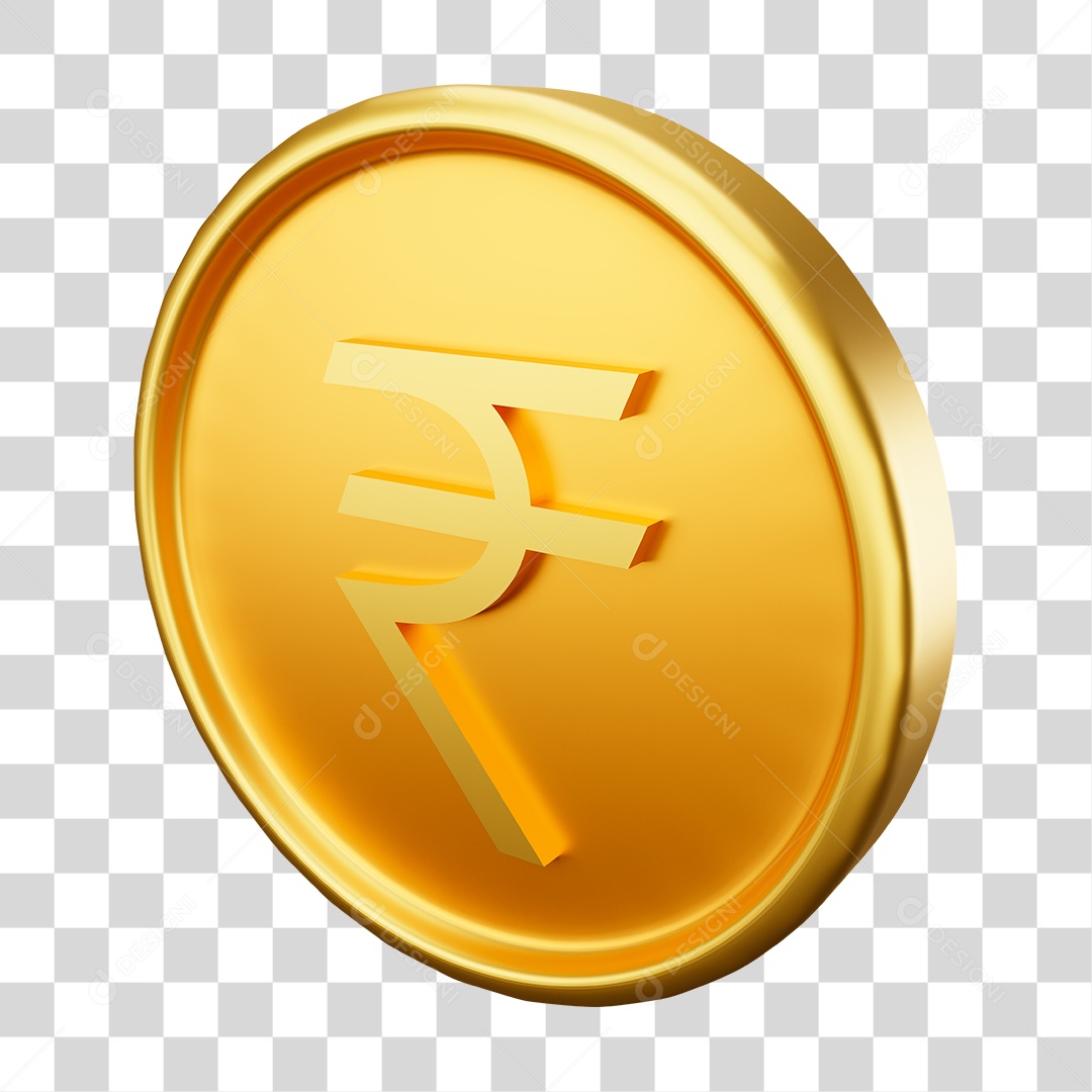 Criptomoeda Elemento 3D PNG Transparente