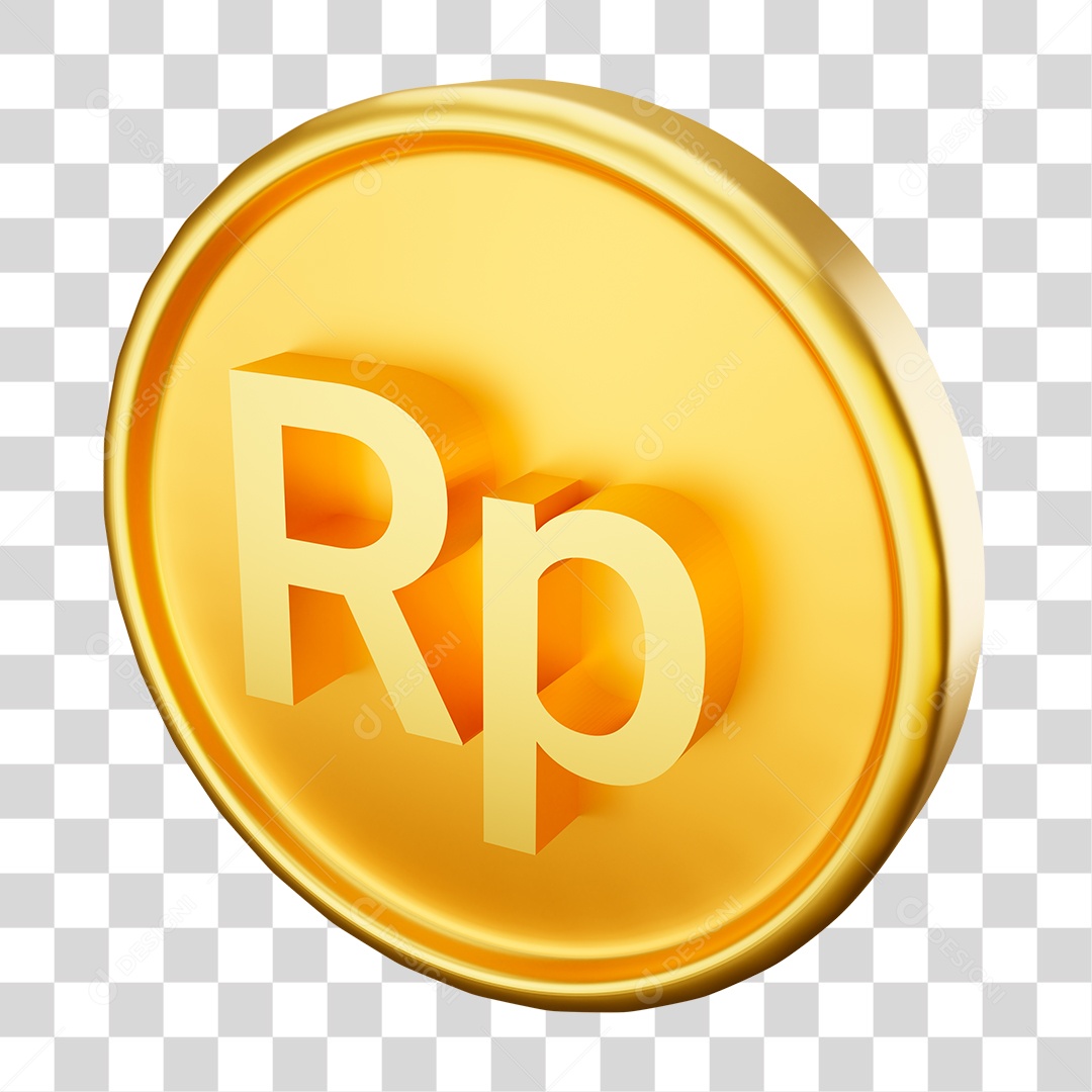 Criptomoeda Elemento 3D PNG Transparente