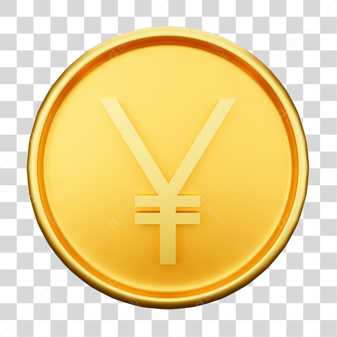 Criptomoeda Elemento 3D PNG Transparente