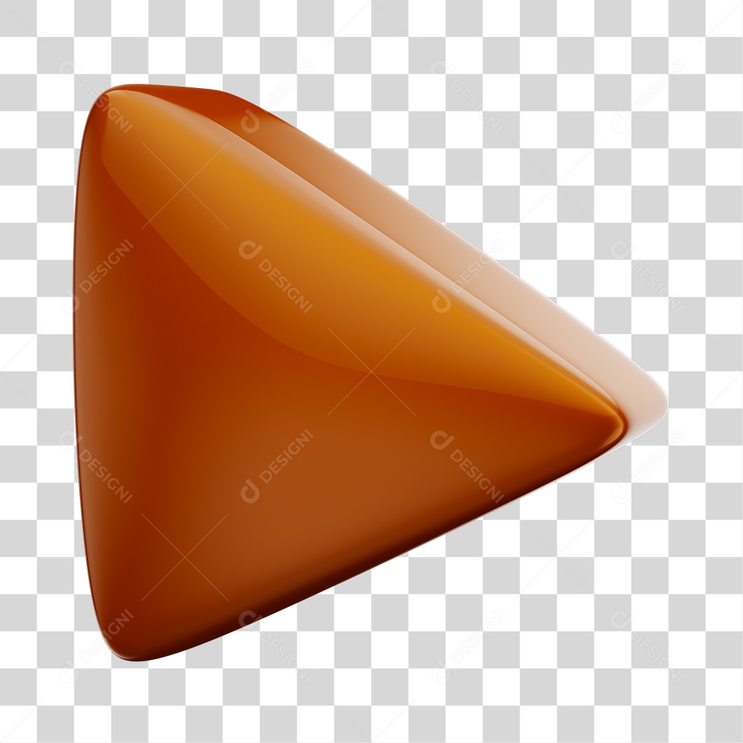 Player Áudio e Vídeo Roxo Elemento 3D PNG