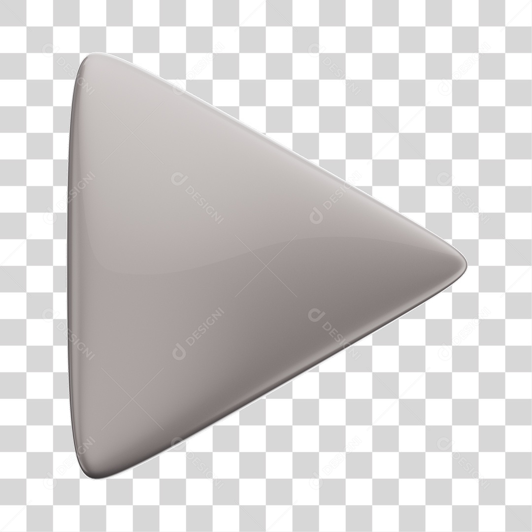 Player Áudio e Vídeo Branco Elemento 3D PNG