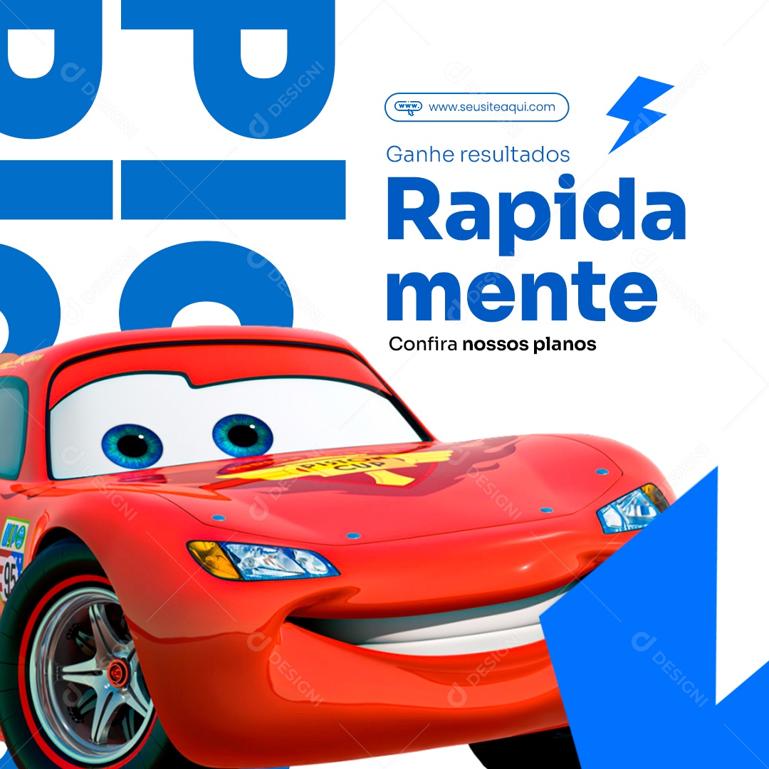 Ganhe Resultados Rapidamente Confira Nossos Planos Tráfego Pago Social Media PSD Editável